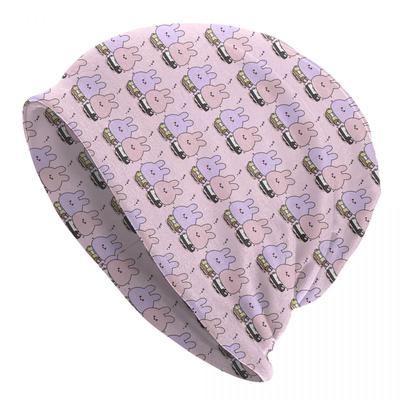 Asamimichaan Anime Cartoons Asamimi Skullies Beanies Caps Fashion Winter Warm Men Women Knitting Hats Adult Unisex Bonnet Hats