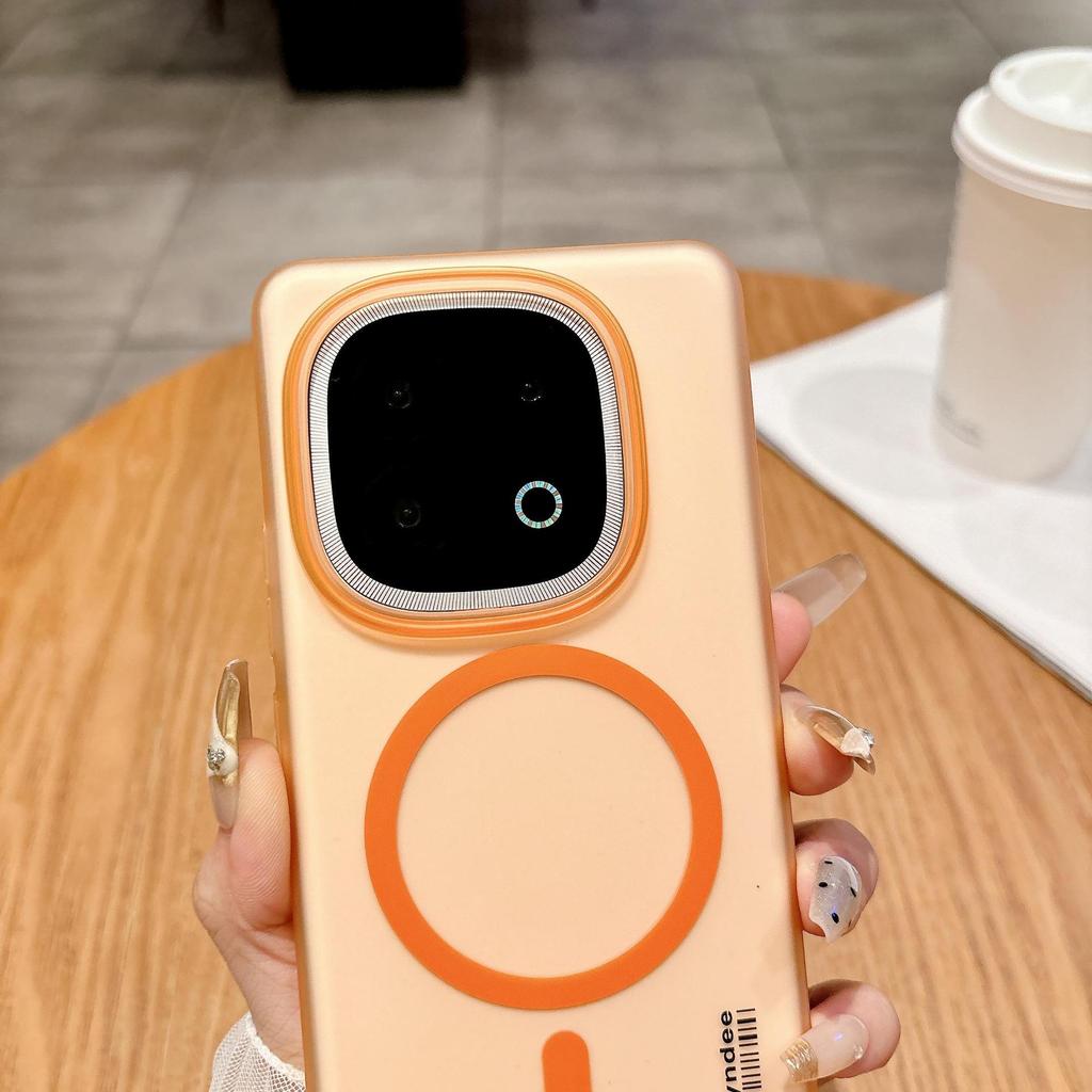 Applicable To VIVOX300Ultra Soft Yarn Skin-sensitive Magnetic Mobile Phone Case IQOO15ULtra All-inclusive Anti-drop Protective Case