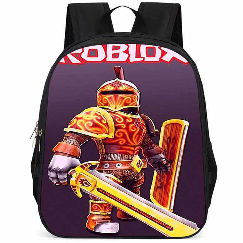 Roblox Large Capacity Lightweight Oxford Cloth School Backpack For Kids Boys Girls