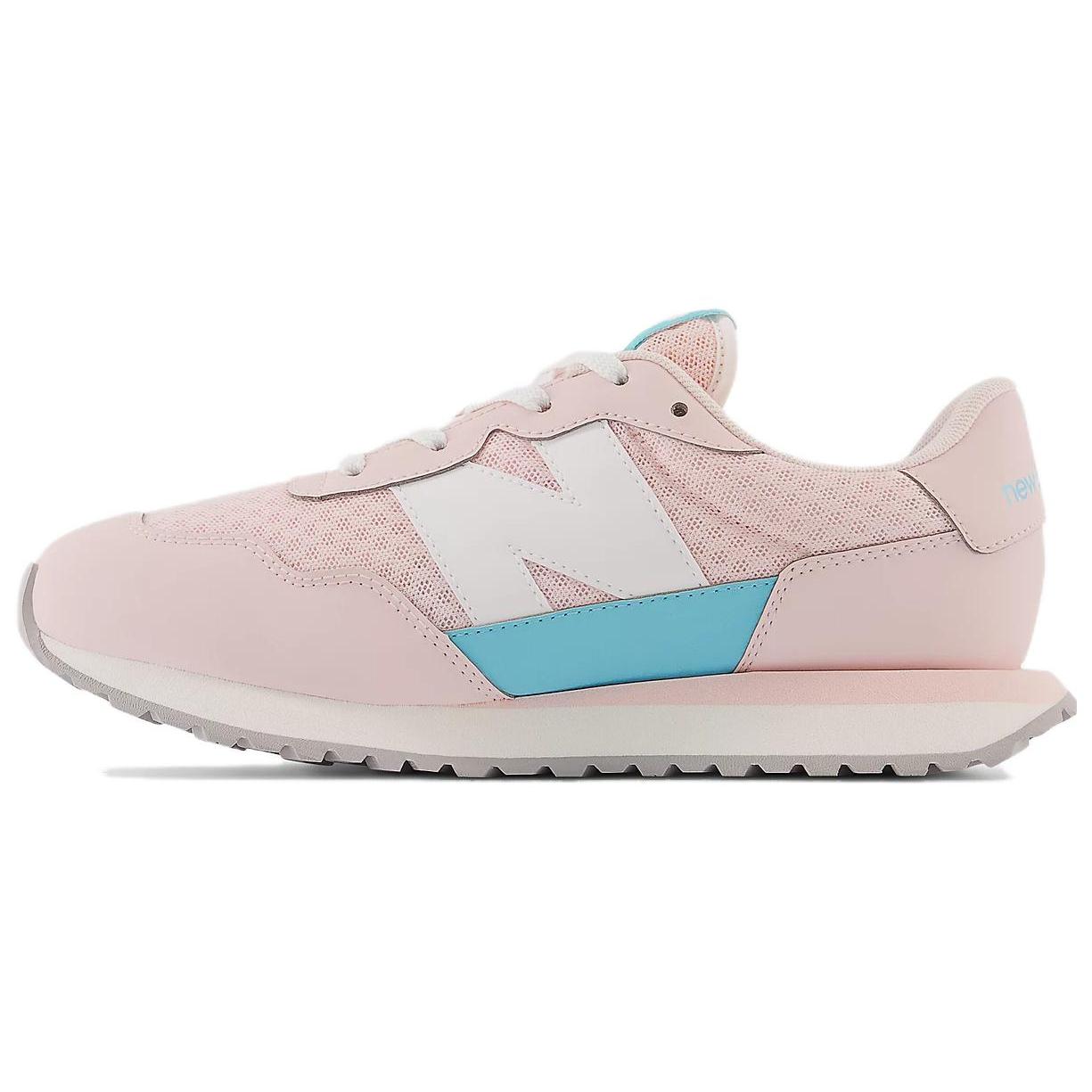 New Balance NB 237 Abrasion Resistant Low top Kids Running Shoes Pink Teenagers GS237KP Standard (M) 37
