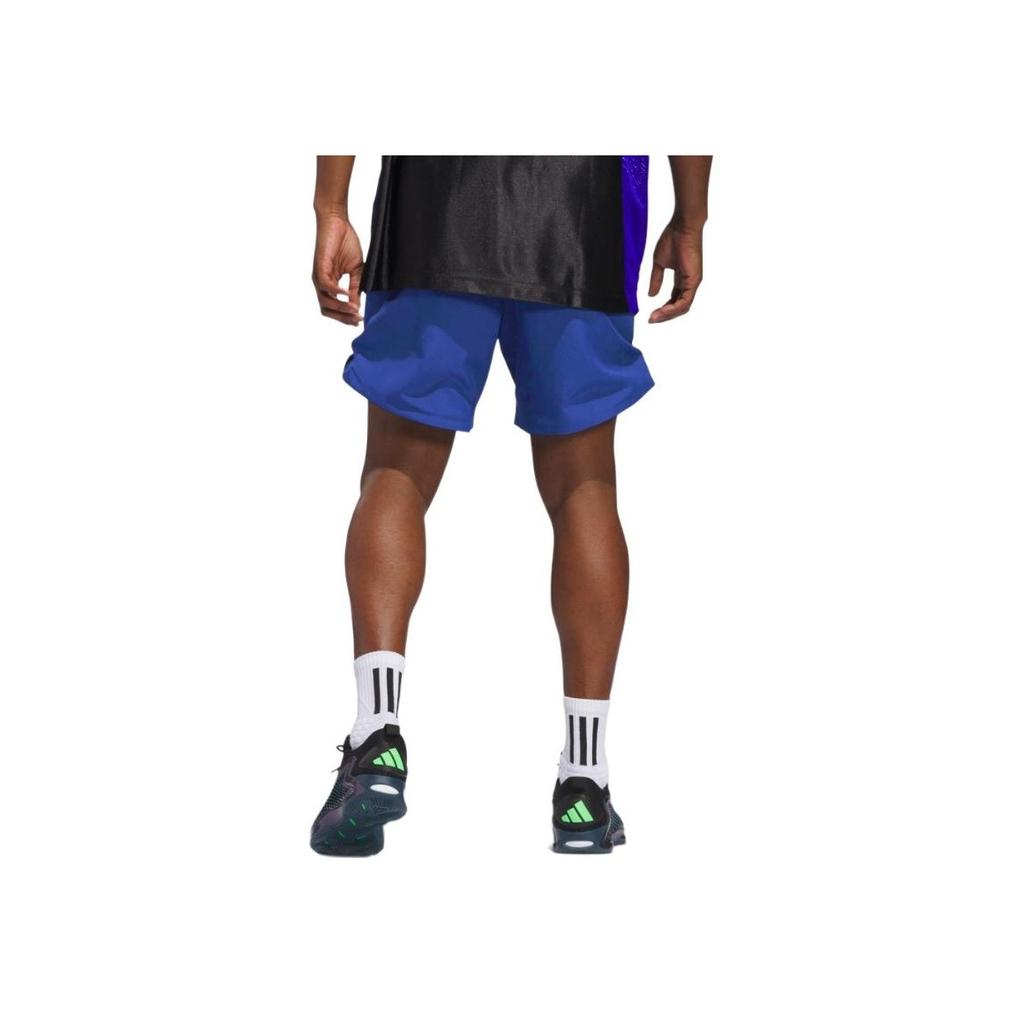 Adidas Ae Foundation Shorts Lucid Blue Men Streetwear JD6150