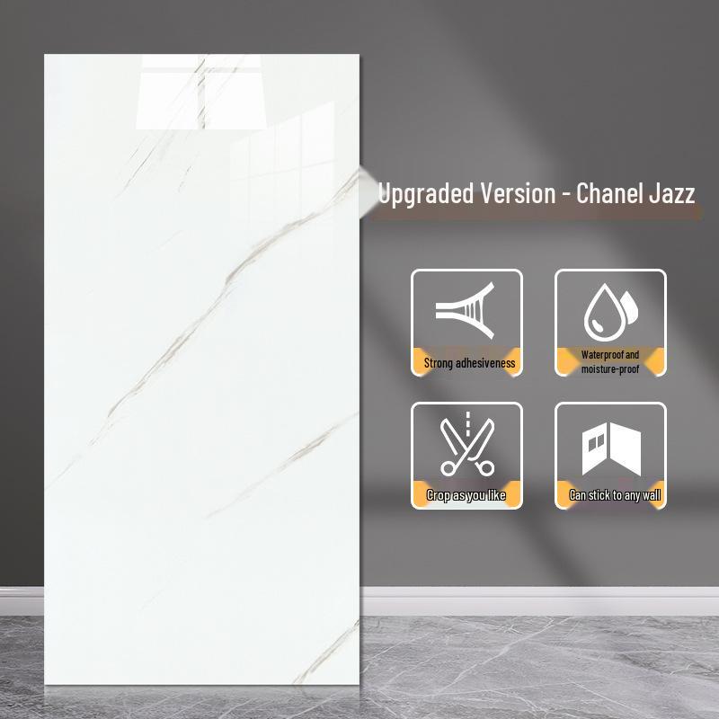 Self-Adhesive Waterproof Marble Tile Wallpaper Sticker