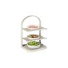 Large Capacity Side Dish Rack Matal Food Sorting Tray Practical Vegetable Storage Tray  Shoes