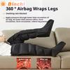 Leg Massager Foot Air Pressure Massage Boots Leg Foot Air Wave Massager Relieves Leg Muscles