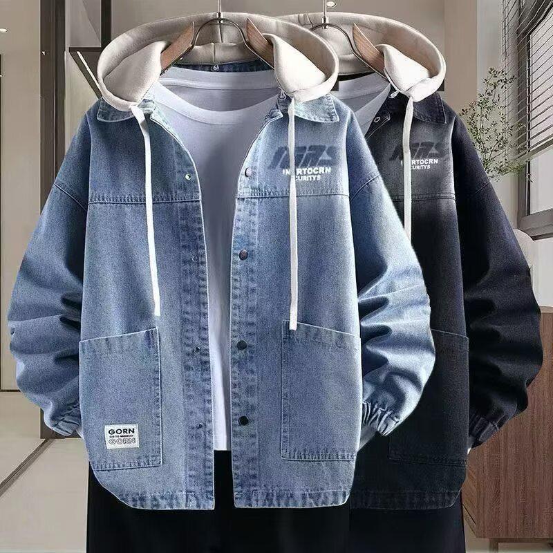 Men's Thickened Plus Velvet Denim Jacket – Stylish Warm Casual Autumn/Winter Top