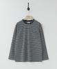 Leopeusaideu Multi Stripe Long Sleeve Navy