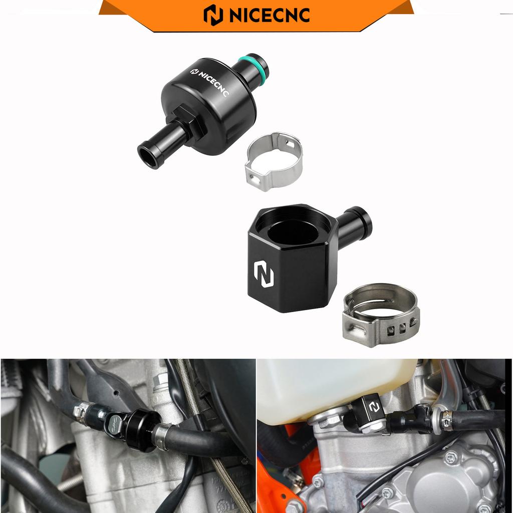 NICECNC Fuel Line Tank Connector & Fuel Filter For Husqvarna TE250i TE300i TX 250i 300i FC FX 350 2020-2022 FE 350 501 S 20-23