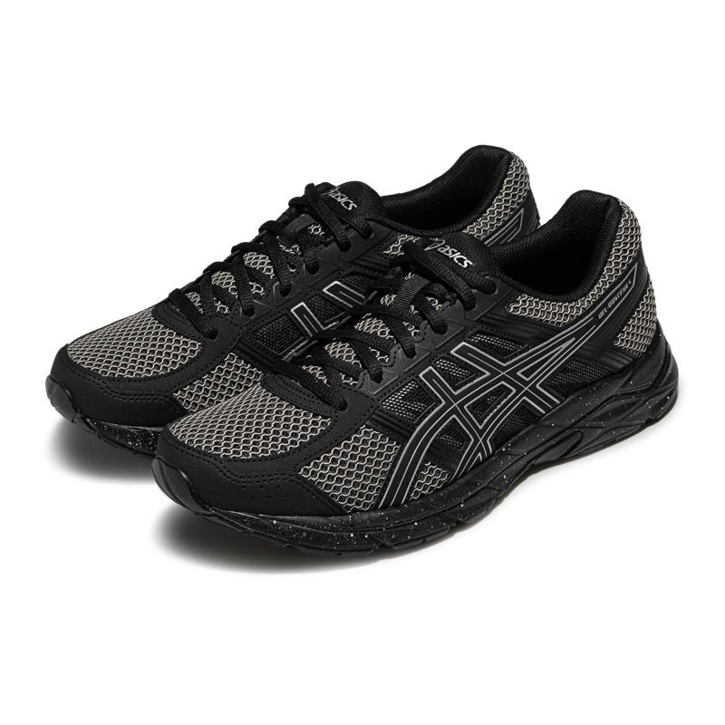 ASICS Gel-Contend 4 SP Men Black Black Running Shoes 1011C258-001