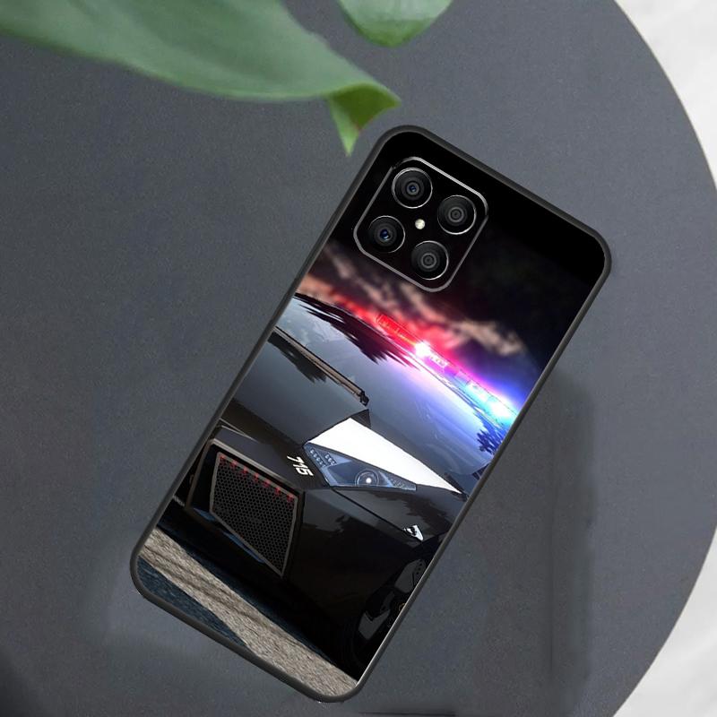 Police Car For Honor Magic 7 Lite 6 5 8 Pro Case For Honor 200 400 70 90 X8c X8b X9a X9b X9c X9d Win RT