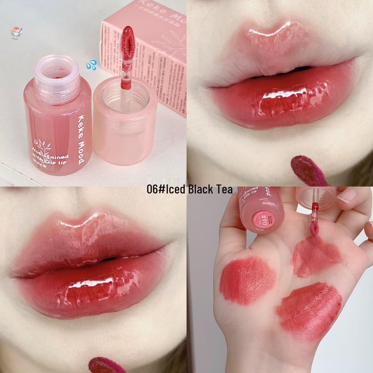 

Kekemood Ведерко для льда Зеркальный Блеск для губ: Легкий, увлажняющий и осветляющий для естественного пухлого вида. Идеально подходит для студентов. 2.5g