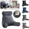 Bed Reading Pillow Backrest Lumbar Support Arm Seat Lounger with Neck Cushion