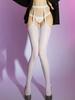 Sexy Women 8D 912Pin Oil Glossy Shiny Garter Stockings Hollow Out Vintage Tights 2 In 1 High Stocking Bandage Shaping Pantyhose