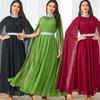 Turkish Muslim Evening Kaftan - Arabic Dubai Women's Dress