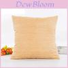 Supersoft Striped Corduroy Cushion Cover For Sofa In Elegant Timeless Design
