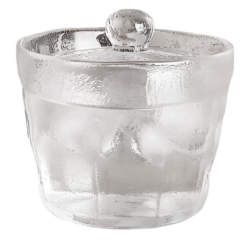 Klare Gärschüssel Gehämmertes Glas Einmachglas für über Nacht Einlegen Zur Herstellung von Gurkensaft Sauerkraut Und Konservieren von Gemüse