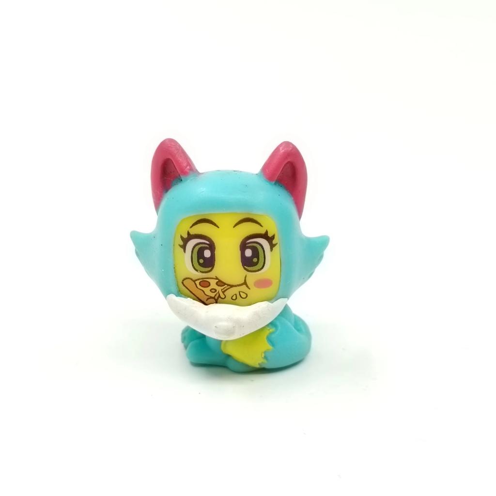 1pcs Original Moji Pops Collection Toys Adventure Series 1-3 Swap Faced Solf Mini Figures Kawai Toy For Girls Christmas Gift