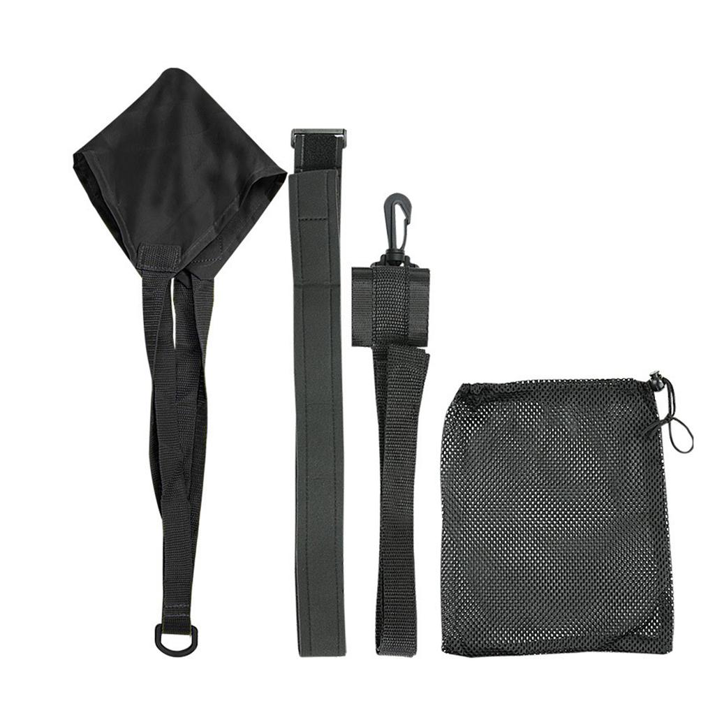 Swim Resistance Belt Swimming Strength Training Belt with Swim Parachute Strength Training Accessories Enduring