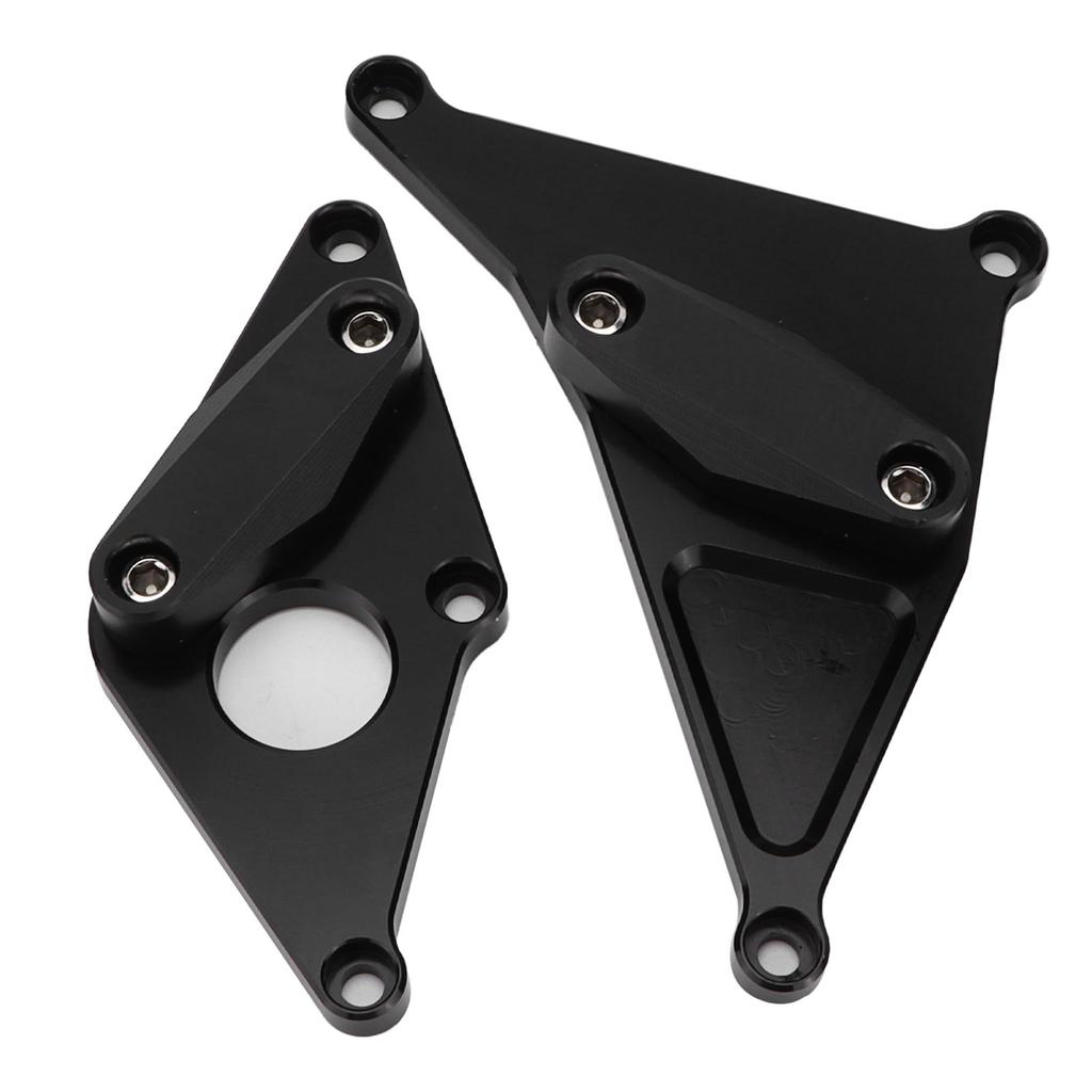 Par Motorcykel Ram Slider Kraschskydd Svart Modifiering Ersättning för SUZUKI SV650 2016 2018