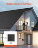 Roll Roofing, 20 x 20 ft, 45 mil EPDM Rubber Roofing, Long Lifespan & Weather-resistant, Withstands Harsh Temperatures, Flexible & Easy Installation,