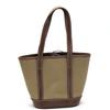HUNTING WORLD Mini Tote Handbag Canvas Khaki X Brown Unisex 4620969 Used