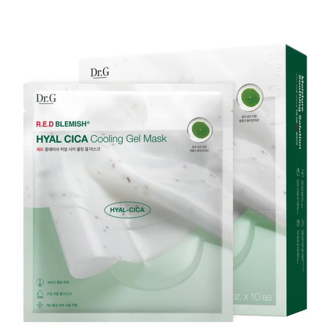 

Dr.G Red Blemish Hyal Cica Cooling Gel Mask (10 sheets)