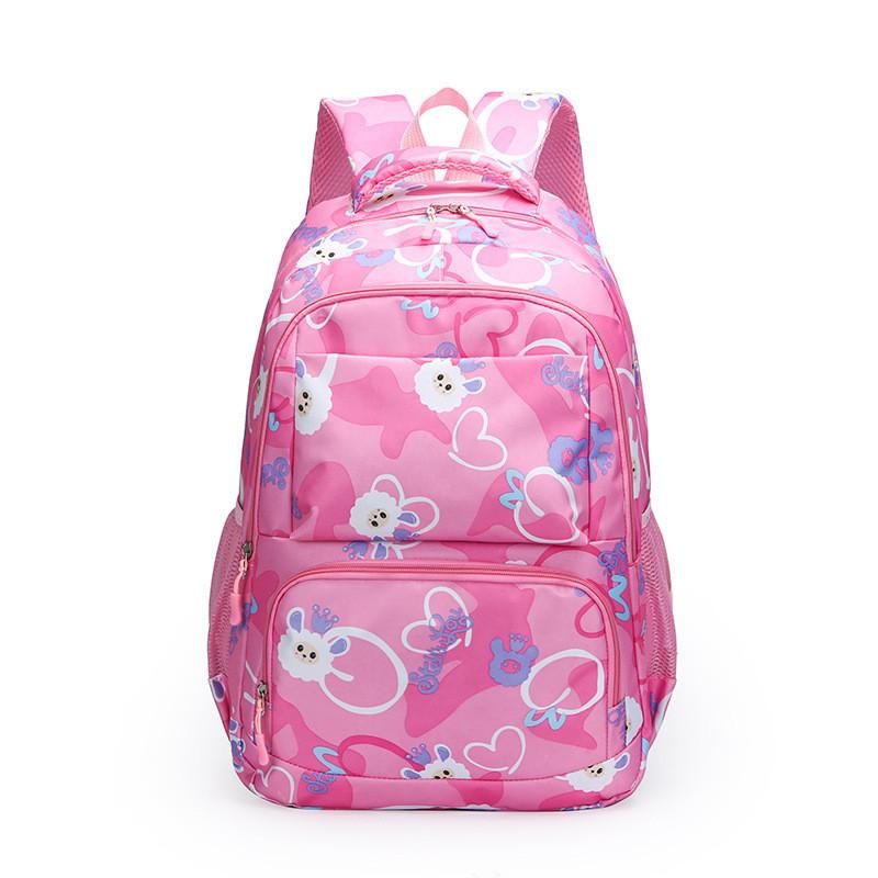 

Adorable Oxford Cloth Backpack For Kids With Large Capacity And Cute Design розовый