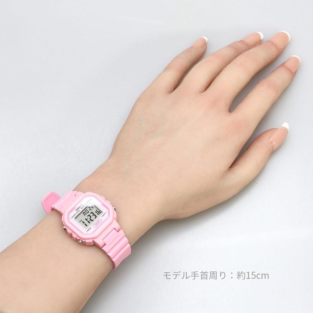 CASIO Digital Wristwatch Pastel International Model LA-20WH-4A1, Women's, Girls', Kids', Pink, [Used]