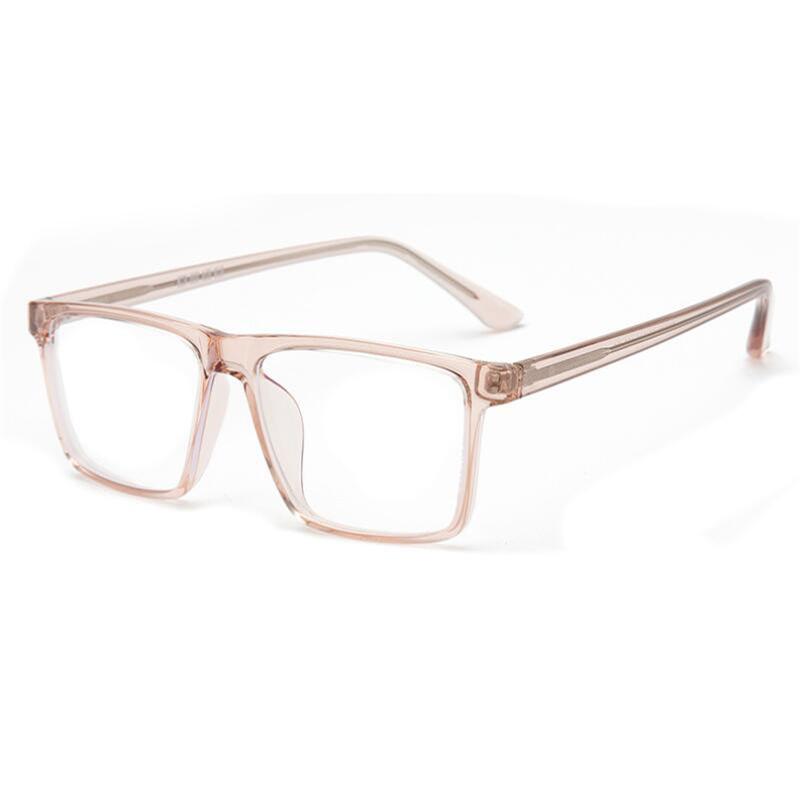

TR90 Overized Square Myopia Eyeglasses Anti Blue Rays Big Frame Prescription Eyeglasses For The Nearsighted 0 -0.5 -0.75 To -6.0 0