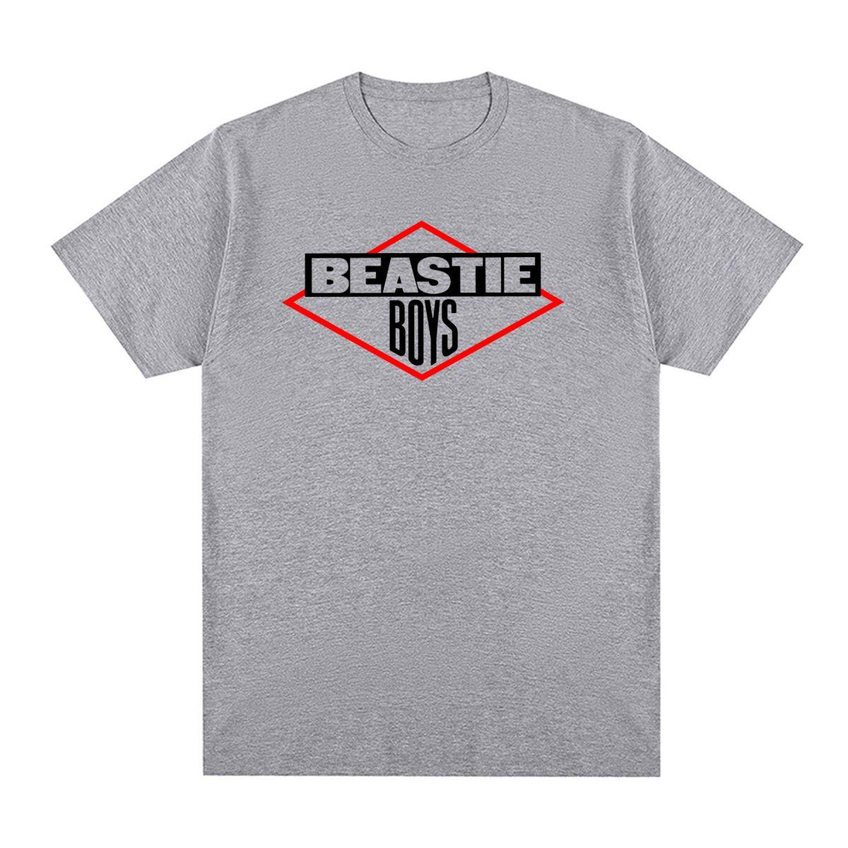 Винтажная футболка Beastie Boys Хип-хоп группа Хлопок Мужская Рок Рэпер Любитель Музыки Подарок Футболка Новая Футболка Женские Топы S