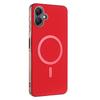 For Samsung Galaxy A06 5G/Galaxy A06 4G Case BINFEN COLOR BF40 Compatible with MagSafe Electroplated PU+TPU Phone Back Cover