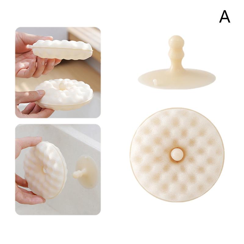 

Double-Side Suction Cup Sponge Wipe Detachable Soft Kitchen Cleaning Brush Dishes Brush For Dishes Plate Pan Pot