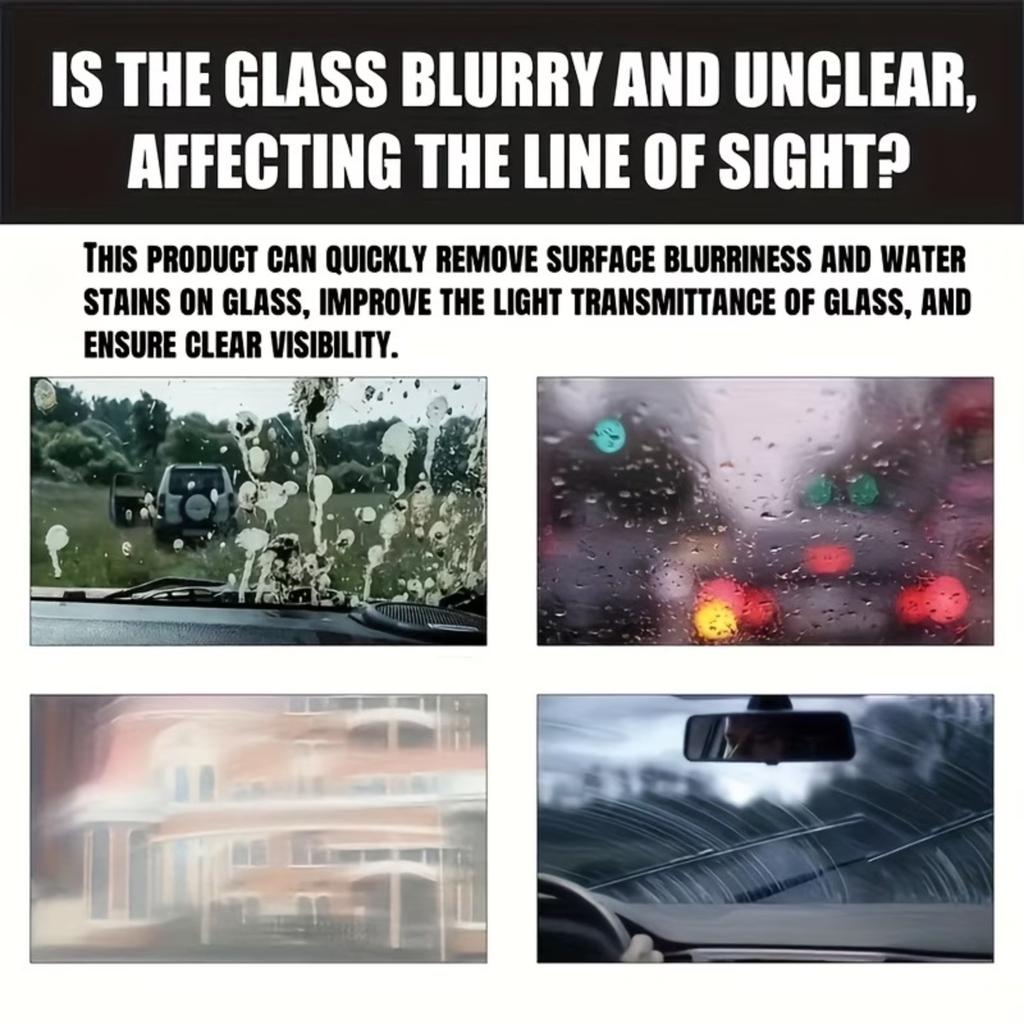 Car Windshield Cleaning Effervescent Tablets Glass Oil Film Remover 15 Pieces Pack for Automotive Use Easy Dissolving Formula