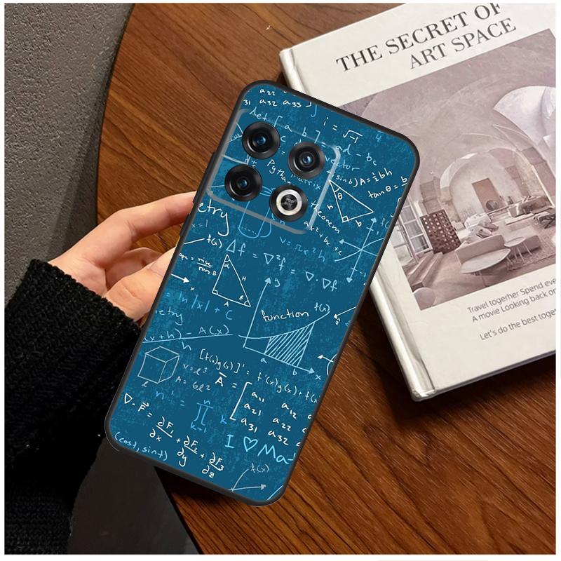 Symbol Math Science Physics Formulas Case For OnePlus 12 12R 11 9 10 Pro 10R 10T OnePlus Nord CE 3 2 Lite N30 N20 N10 CE4 Cover