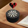 6/4/2PCS Portable Mini Darts Base Station EVA Foam Dart Stand Dartboard 10cm Dart Holder Stand for Outdoor Family Party Games