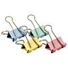 Tetis Colorful Office Clips 15mm Set of 60 Pieces for Better