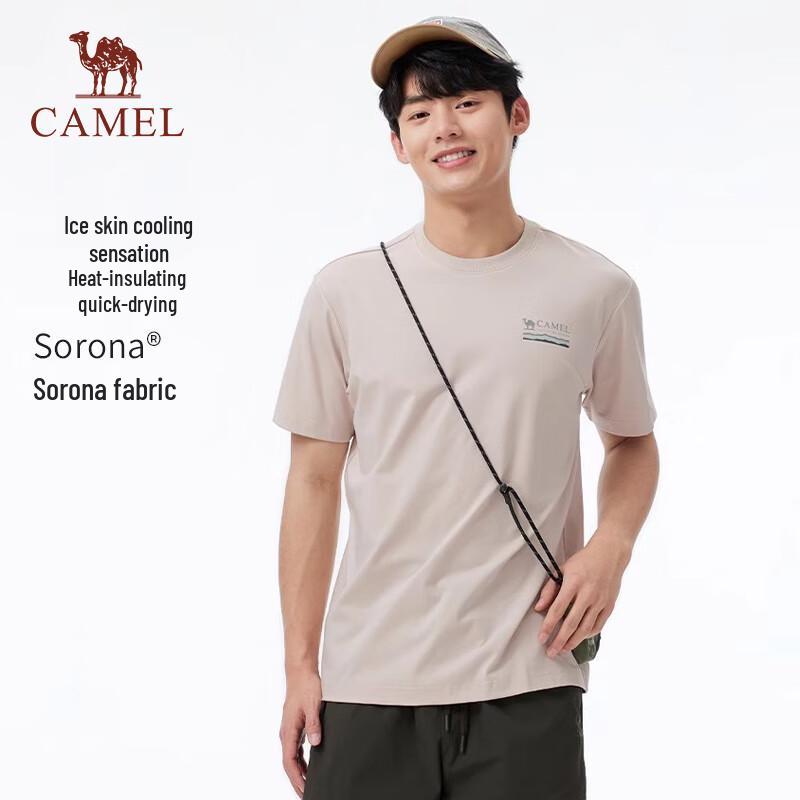 CAMEL Outdoor Quick-Dry Cooling Short-Sleeve T-Shirt M