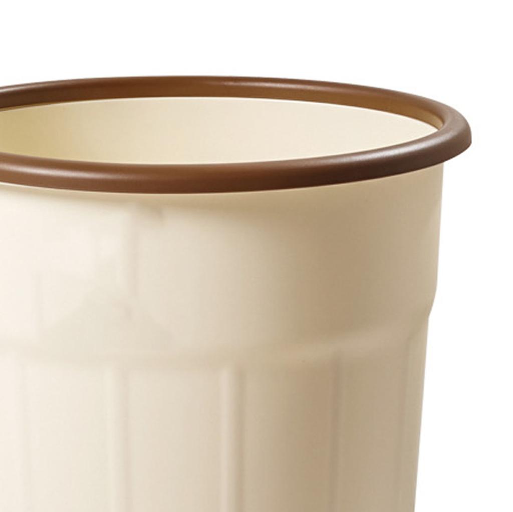 Small Trash Can Plastic Wastebasket Open Top Garbage Container Bin for Kids Rooms Bathroom Office Bedroom Kitchen