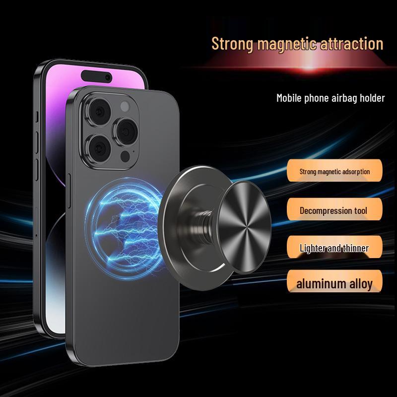 Aluminum Alloy MagSafe Airbag Phone Stand for iPhone 14