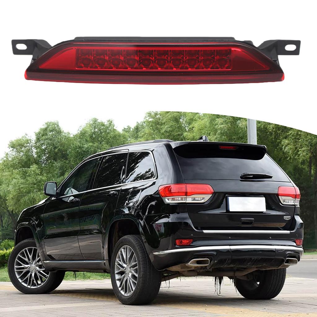Brake Warning Lamp High Mounted Stop Light for Jeep Compass 07-16 Grand Cherokee 11-21 for Dodge Caliber 07-12 Durango 11-20