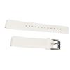 Replacement Wristband Adjustable Soft Quick Release Accessory Watch Wristband Strap for T1 White