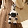 Sitting & Lying Black Face Lamb Doll Plush Toy Soft Fluffy Grassland Cartoon Animal Plushie Sleeping Overnight Companion Gift