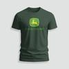Camiseta Divertida com Logo John Deere Tamanho S-5XL Feita nos EUA Camiseta Unissex