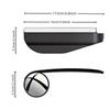 Car Rearview Rain Eyebrow Blind Spot Mirror Small Round Mirror 360 Degrees Parking Auxiliary Mirror Shield Accessories