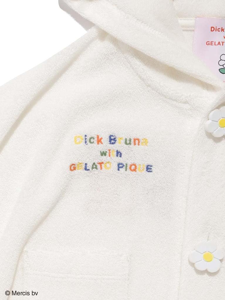 Gelato Pique DickBruna BABYmiffy Pile Poncho PBCT254420 OWHT 80