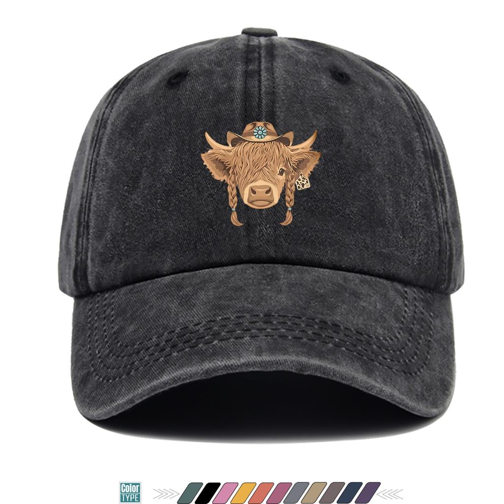 pc Cow Print Baseball Cap for Unisex  Women  Adjustable Snapback Trucker Hat with Cow Breathable QuickDry Suitable for All Ou