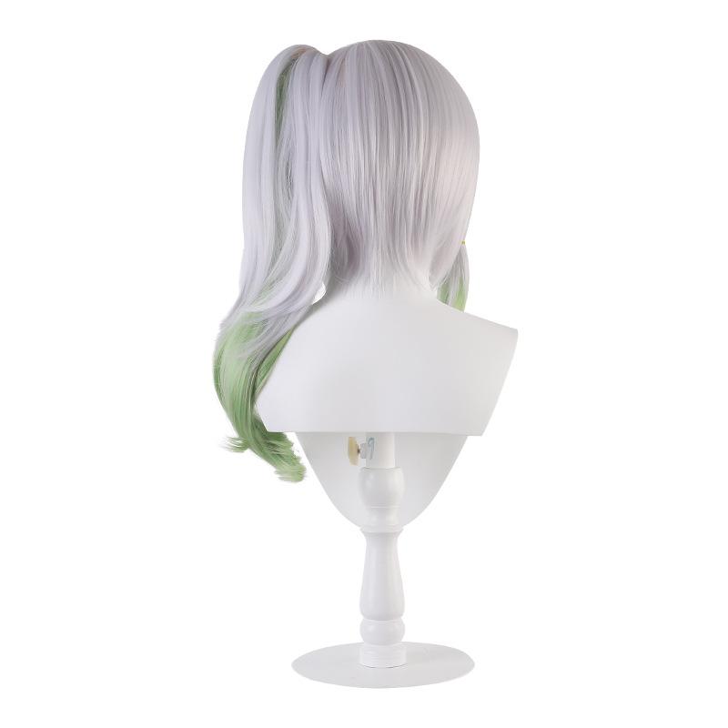 Nahida Wig Game Genshin Impact Cosplay Wig Genshin Impact Nahida Kusanali Cosplay Hair Heat Resistant Hairs Women Halloween Wigs