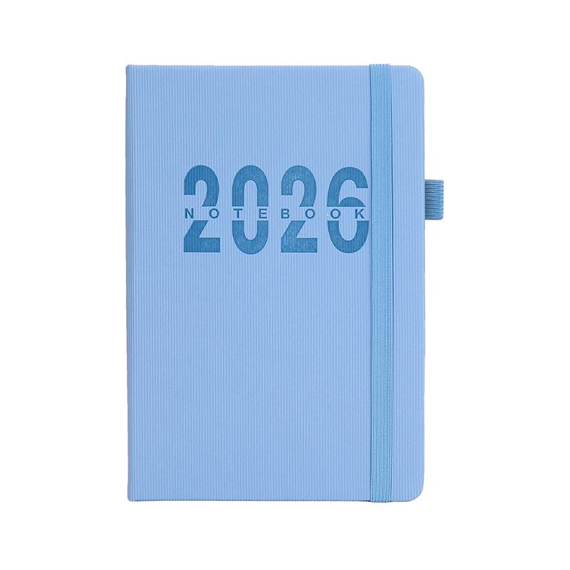 2026 English-Spanish Daily Planner & Business Notebook