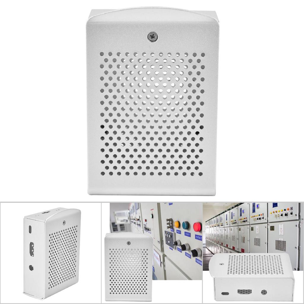 Aluminium Alloy Case with Cooling Bracket Fit for Raspberry Pi 3 Model B B+(Silver)