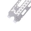Shield Full Half Height Backplate For Msi Geforce Gtx 1050 2Gt Lp Graphics Card Baffle Strip Bezel Blank