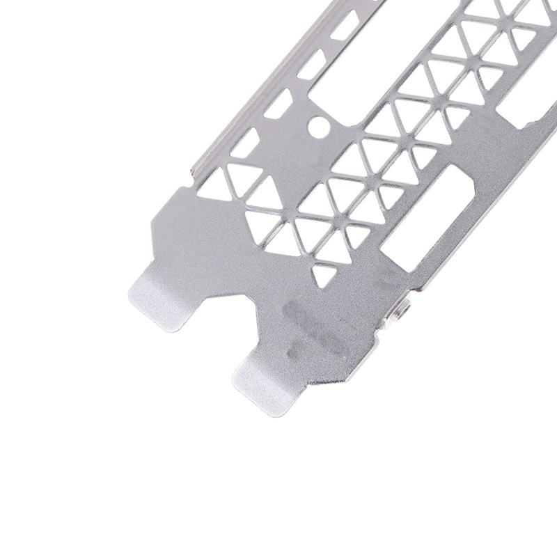 Shield Full Half Height Backplate For Msi Geforce Gtx 1050 2Gt Lp Graphics Card Baffle Strip Bezel Blank